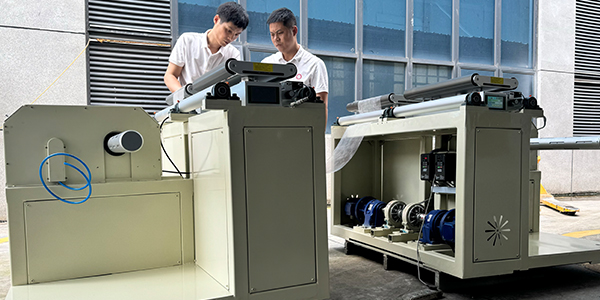 為什么選擇臺(tái)靈機(jī)電定制的雙工位自動(dòng)放卷機(jī)？